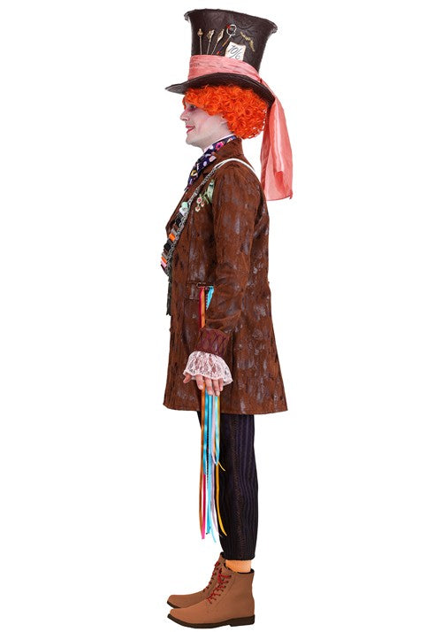 Adult Premium Live Action Disney Mad Hatter Costume - US 1972