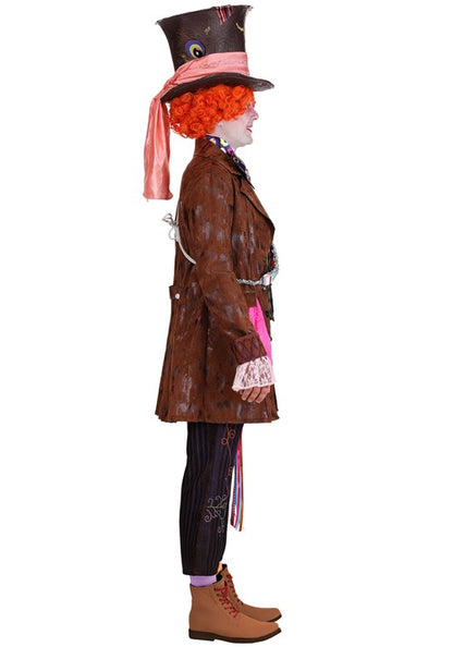 Adult Premium Live Action Disney Mad Hatter Costume - US 1972