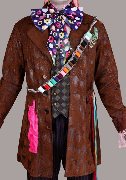 Adult Premium Live Action Disney Mad Hatter Costume - US 1972