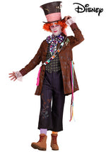 Adult Premium Live Action Disney Mad Hatter Costume - US 1972