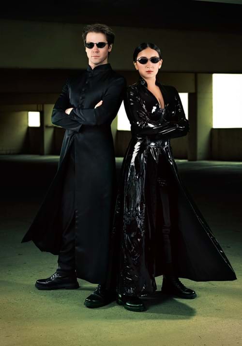 Men's Premium The Matrix Neo Costume - US 6776