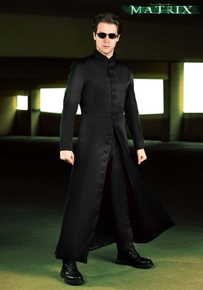 Men's Premium The Matrix Neo Costume - US 6776
