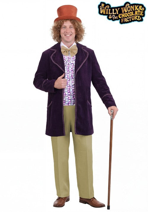 Men's Premium Willy Wonka and the Chocolate Factory Costume - US 2566