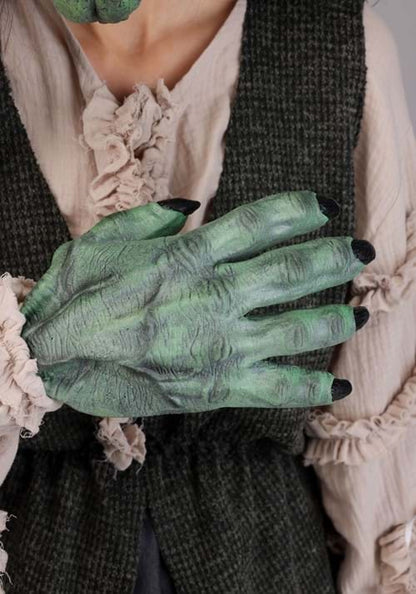 Premium Evil Green Witch Costume for Adults - US 7495