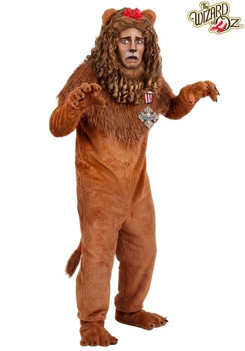Adult Premium Wizard of Oz Cowardly Lion Costume - US 9077