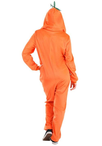 Adult Pumpkin Jumpsuit Costume - US 1369