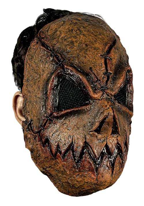 Pumpkin Hide Costume Mask for Adults - US 5118