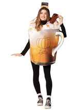 Adult Pumpkin Spice Latte Costume - US 0605