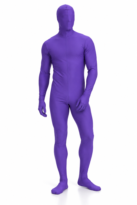Adult Purple Invisible Man Costume - US 6866