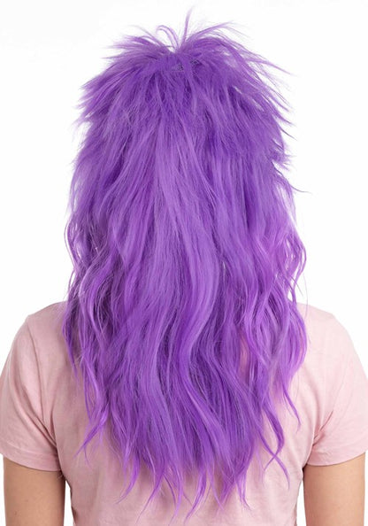 Adult Purple Punk Costume Wig - US 6543