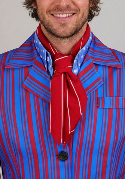 Men's Deluxe Purple Striped 60's Swinger Costume Suit - US 2246
