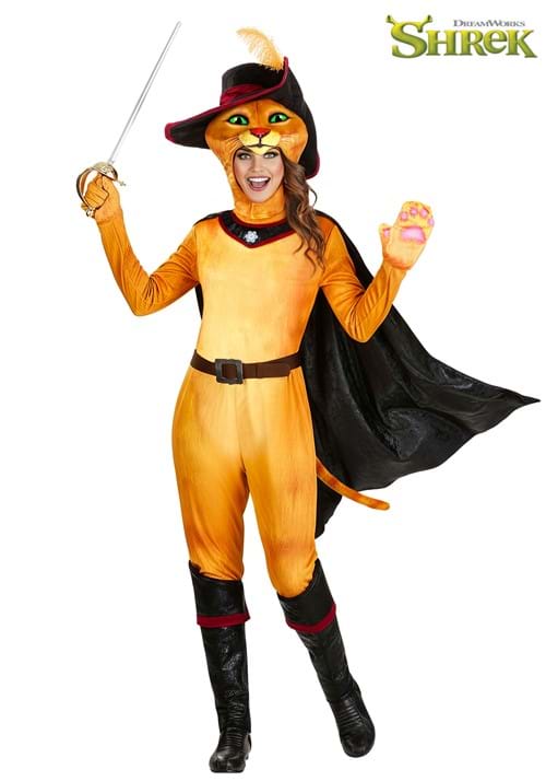 Shrek Puss in Boots Costume for Adults - US 6292