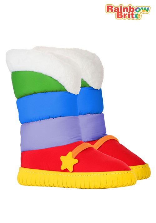 Women's Rainbow Brite Costume Boots - US 5256