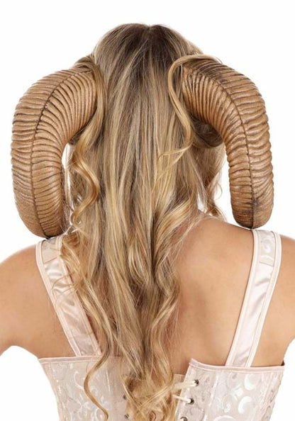 Adult Ram Costume Horns Accessory - US 1625