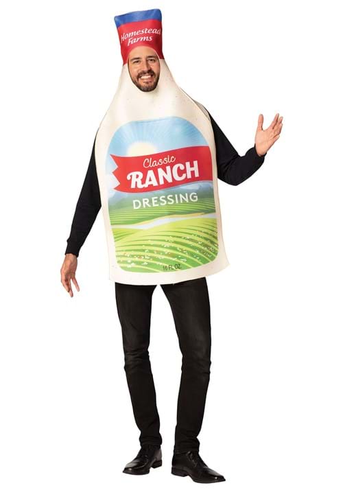 Ranch Dressing Bottle Costume for Adults - US 1758