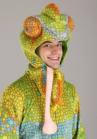 Realistic Chameleon Costume for Adults - US 6016