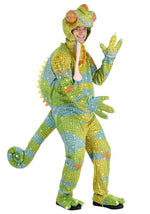 Realistic Chameleon Costume for Adults - US 6016