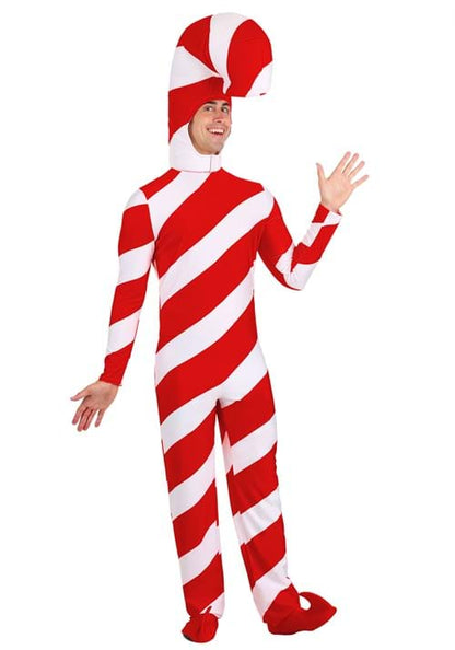 Red Candy Cane Christmas Costume - US 6383