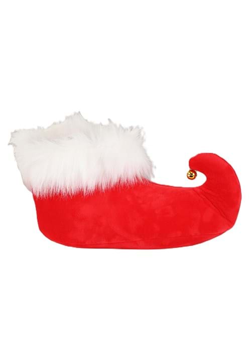 Adult Red Elf Costume Shoes - US 6508