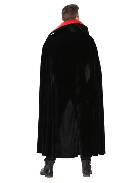 Red Vampire Costume Cloak for Adults - US 3079