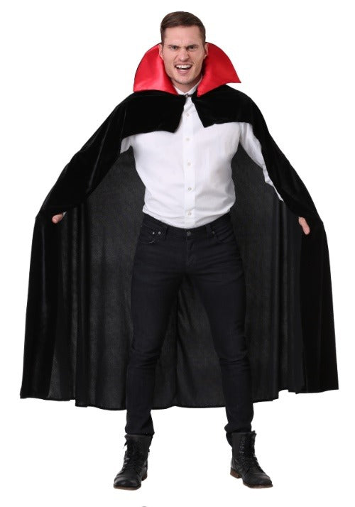 Red Vampire Costume Cloak for Adults - US 3079