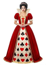 Women's Refined Queen of Hearts Costume - US 1946