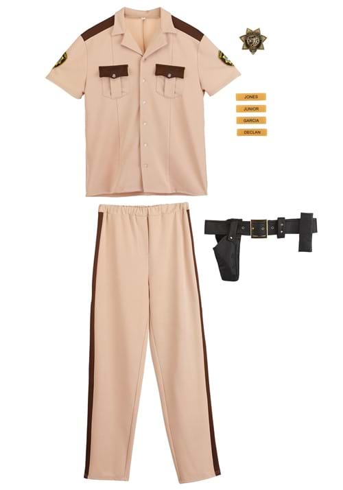 Reno 911 Deputy Officer Men's Costume - US 0147