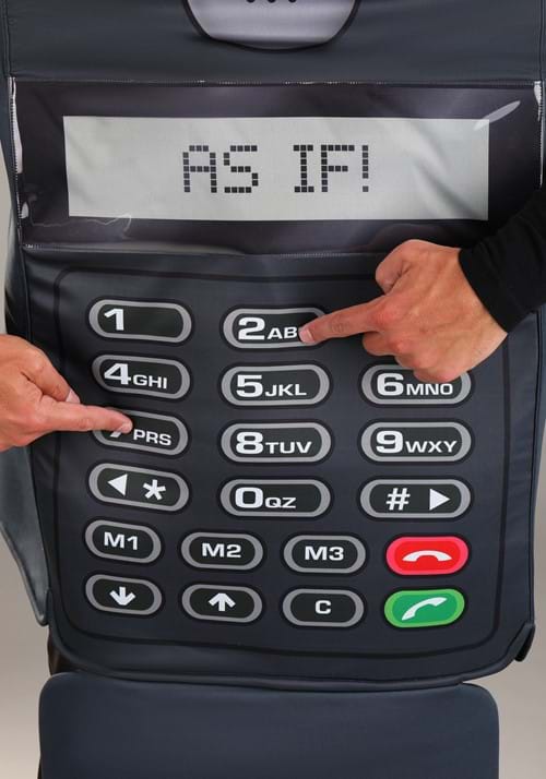 Retro Adult Flip Phone Costume - US 1183