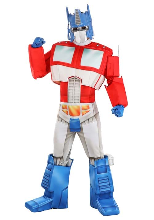 Transformers Retro Optimus Prime Costume for Adults - US 8098