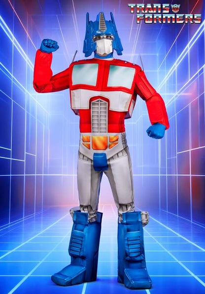 Transformers Retro Optimus Prime Costume for Adults - US 8098