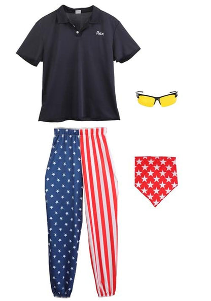 Men's Napoleon Dynamite Rex Kwon Do Costume - US 4491