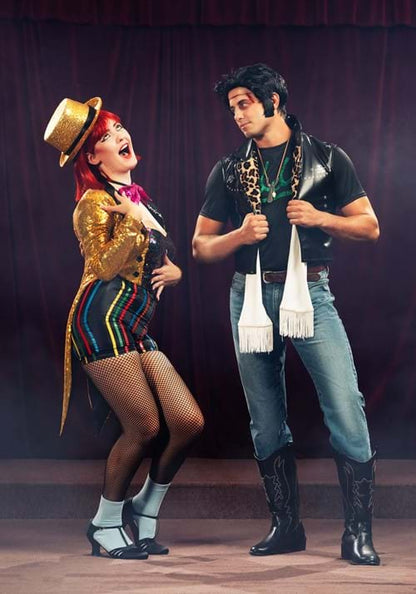 Rocky Horror Show Eddie Costume for Men - US 6745