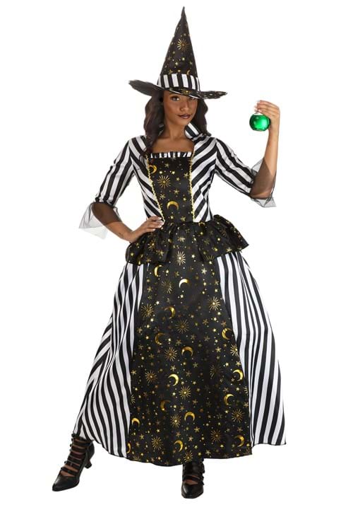 Rococo Witch Costume Dress for Women - US 7567