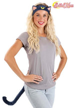 Sailor Moon Luna Headband & Tail Costume Kit for Adults - US 0559