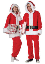 Adult Santa's Red Jumpsuit Costume - US 6951