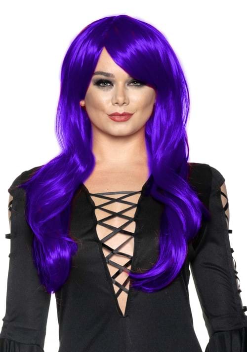 Sassy Purple Wig for Adults - US 4588