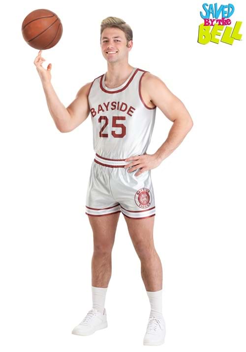Saved by the Bell Basketball Costume for Men - US 3172