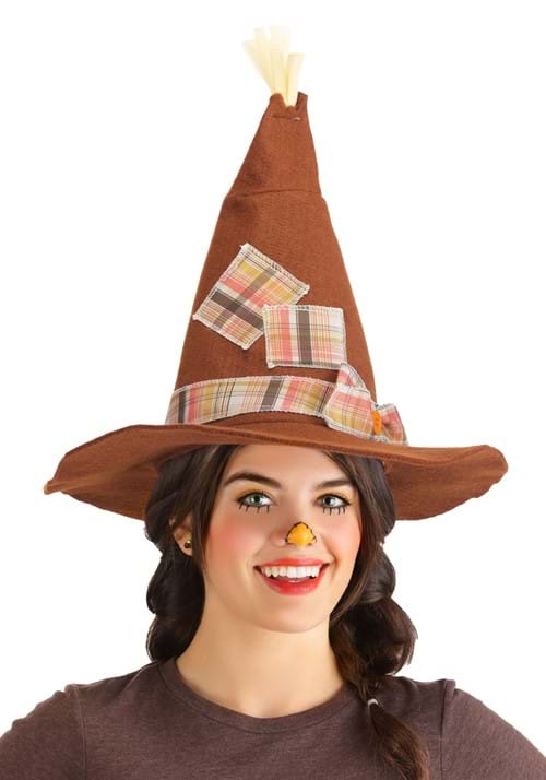 Adult Scarecrow Patched Hat - US 3828