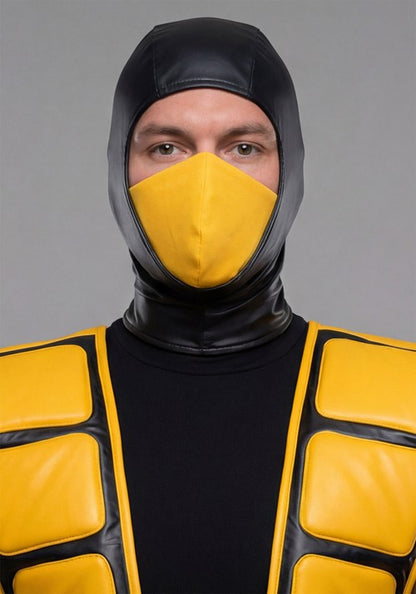 Men's Mortal Kombat Scorpion Costume - US 6196