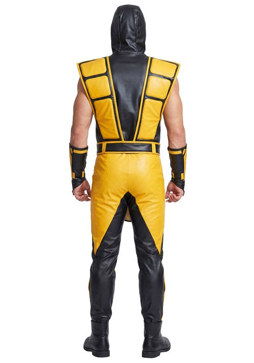 Men's Mortal Kombat Scorpion Costume - US 6196