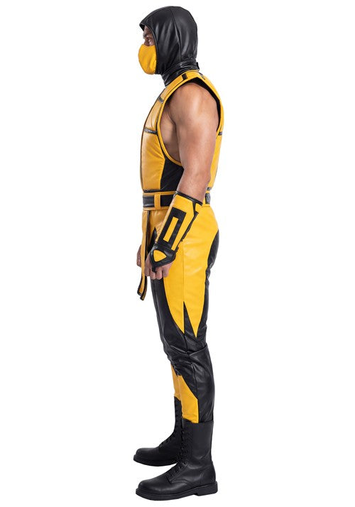 Men's Mortal Kombat Scorpion Costume - US 6196
