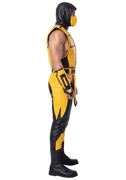Men's Mortal Kombat Scorpion Costume - US 6196