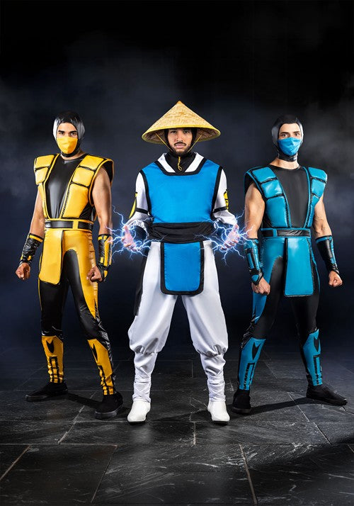 Men's Mortal Kombat Scorpion Costume - US 6196