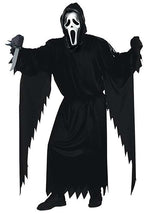 Adult Scream Movie Ghost Face Costume - US 7038