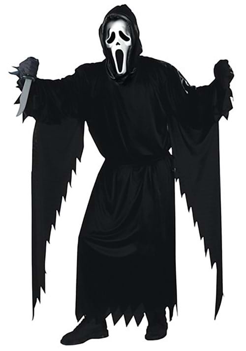 Adult Scream Movie Ghost Face Costume - US 7038