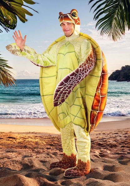 Sea Turtle Costume for Adults - US 9678