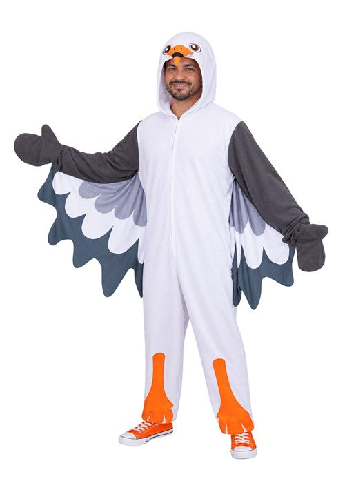Adult Seagull Costume Onesie - US 3634