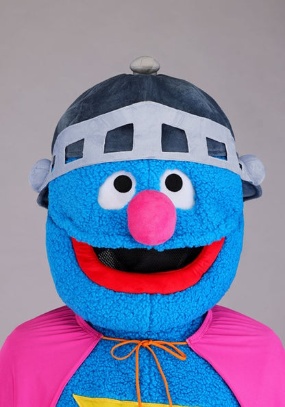 Men's Sesame Street Super Grover Mascot Costume - US 9873