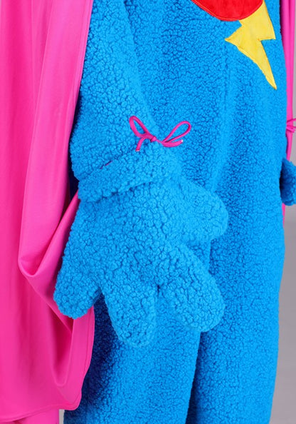 Men's Sesame Street Super Grover Mascot Costume - US 9873