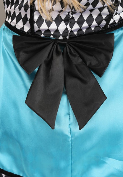 Women's Sexy Dark Alice Costume Dress - US 9419